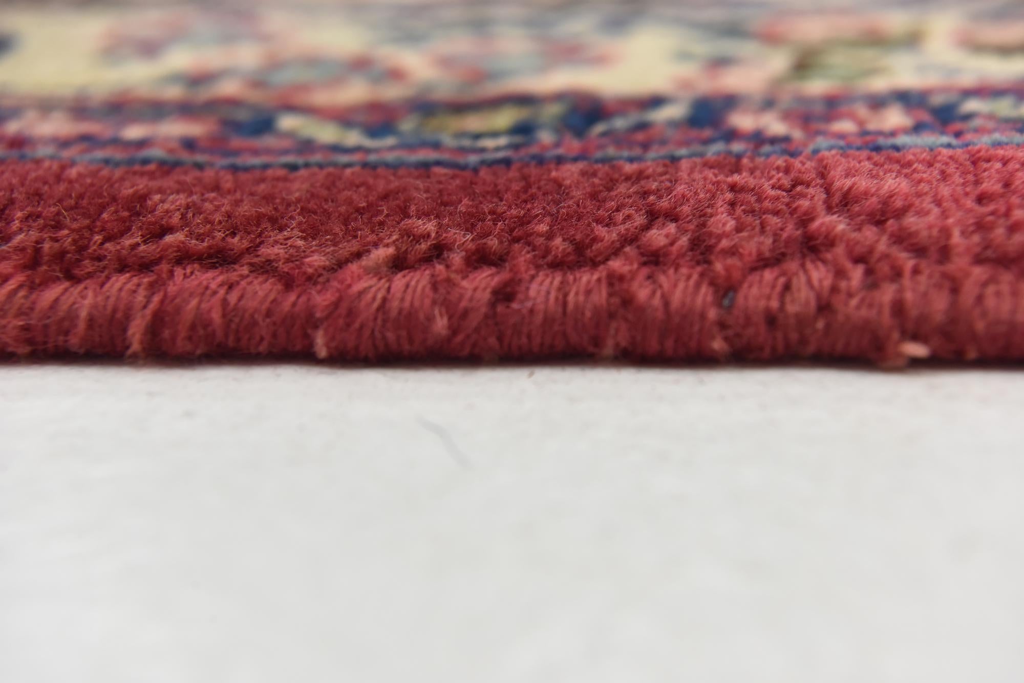 9' 9 x 12' 6 Hand Knotted Mashad Persian Wool Rug