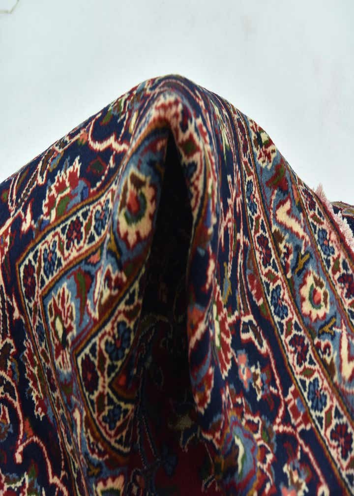 9' 8 x 12' 8 Hand Knotted Mashad Persian Wool Rug