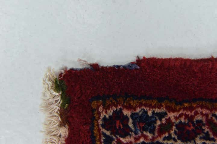 9' 8 x 12' 8 Hand Knotted Mashad Persian Wool Rug