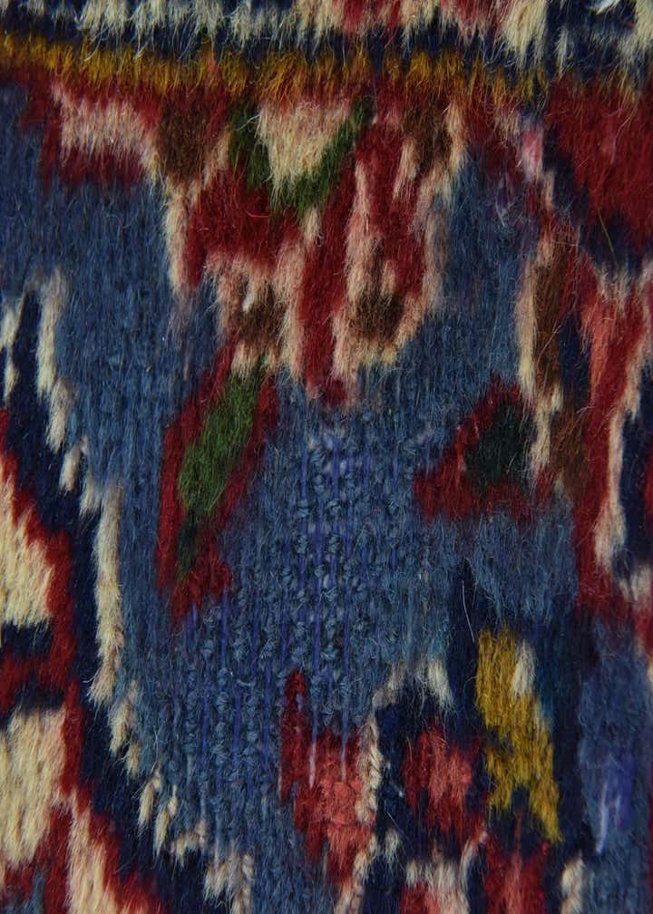 9' 8 x 12' 8 Hand Knotted Mashad Persian Wool Rug