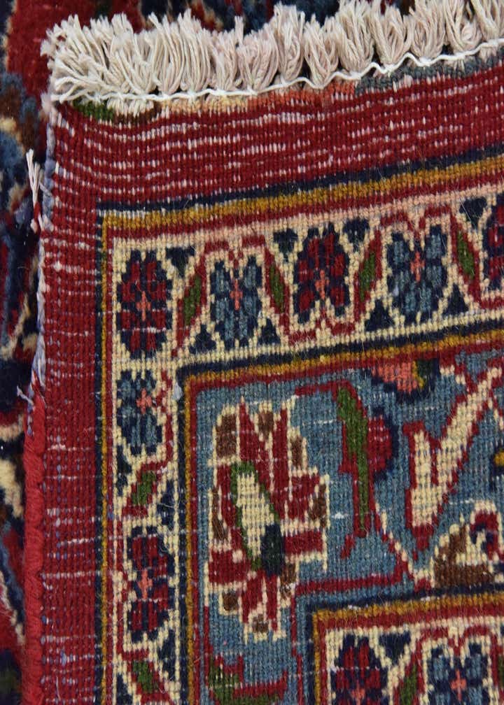 9' 8 x 12' 8 Hand Knotted Mashad Persian Wool Rug
