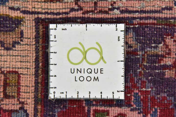 9' 7 x 12' 7 Hand Knotted Mashad Persian Wool Rug