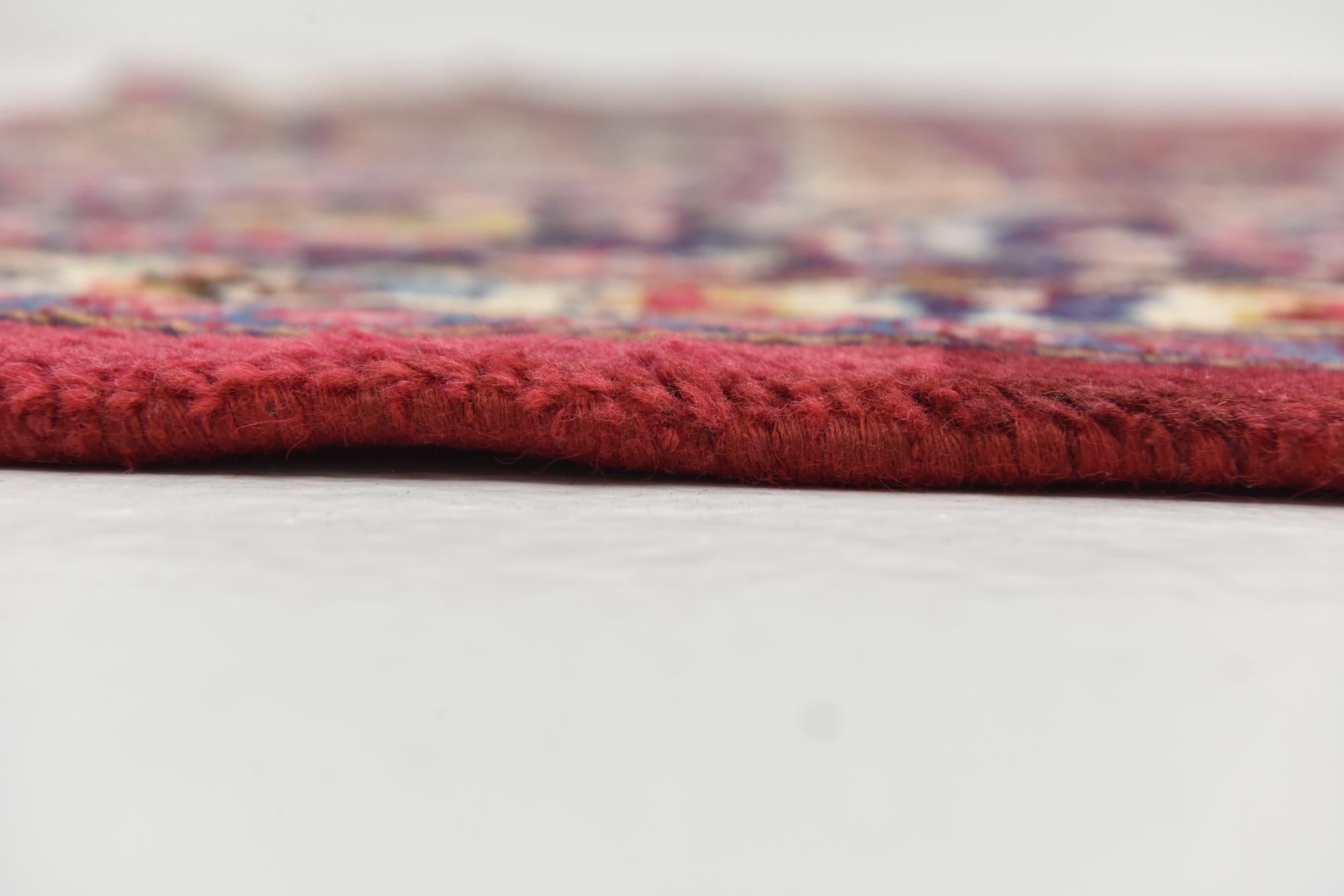 290cm x 385cm anudado a mano Mashad Alfombra Persa Lana