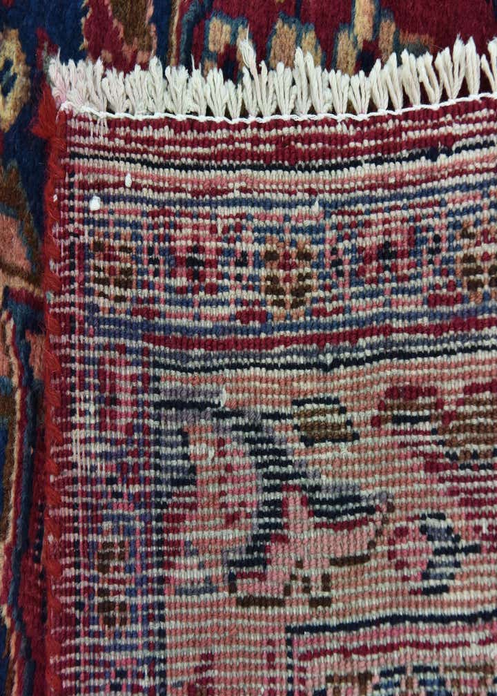 9' 8 x 12' 6 Hand Knotted Mashad Persian Wool Rug