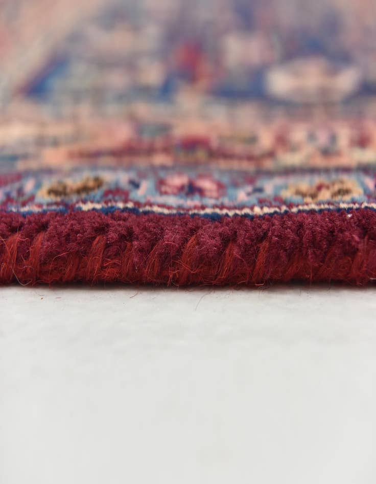 Detail image of 9' 8 x 12' 6  Hand Knotted Mashad Persian Wool Rug