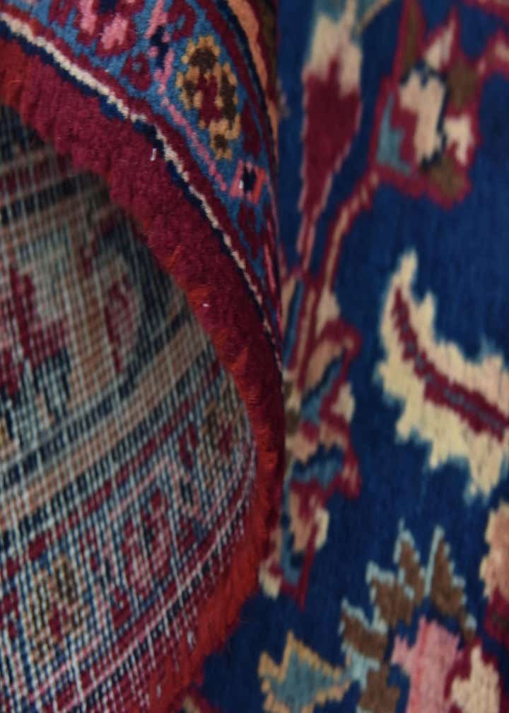 9' 8 x 12' 6 Hand Knotted Mashad Persian Wool Rug
