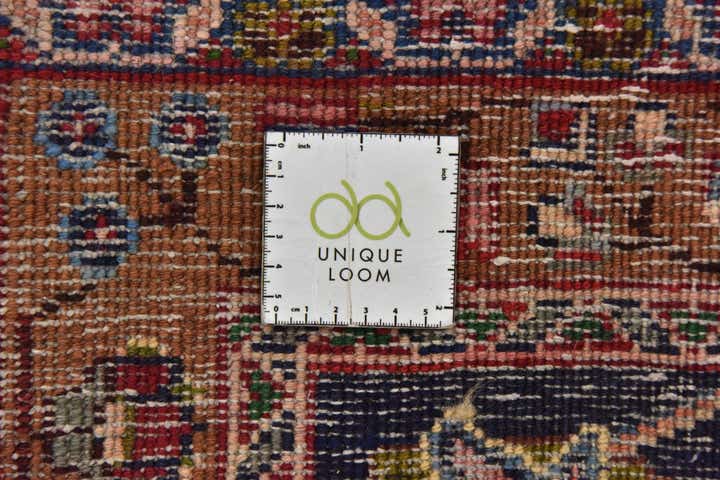 9' 8 x 12' 5 Hand Knotted Mashad Persian Wool Rug