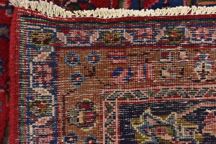9' 8 x 12' 5 Hand Knotted Mashad Persian Wool Rug