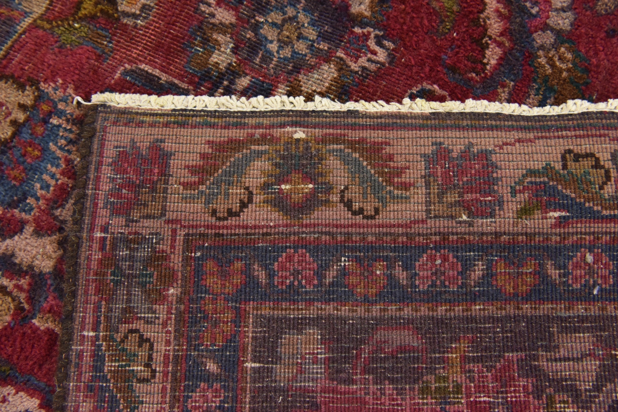 7' 6 x 10' 4 Hand Knotted Mashad Persian Wool Rug