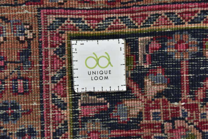9' 8 x 12' 8 Hand Knotted Mashad Persian Wool Rug