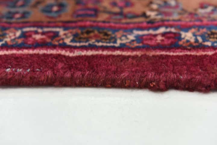 9' 8 x 12' 8 Hand Knotted Mashad Persian Wool Rug