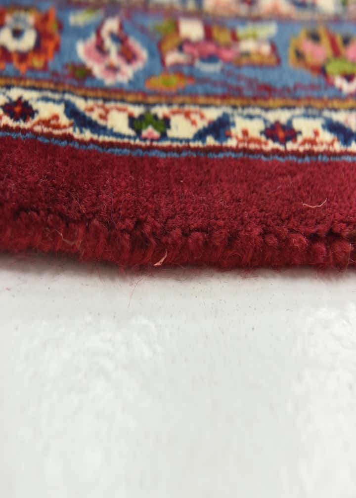 9' 7 x 13' 4 Hand Knotted Mashad Persian Wool Rug