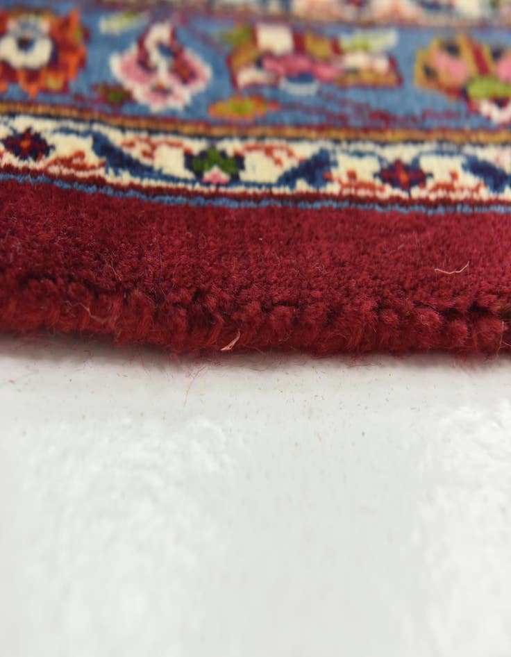 Detail image of 9' 7 x 13' 4  Hand Knotted Mashad Persian Wool Rug