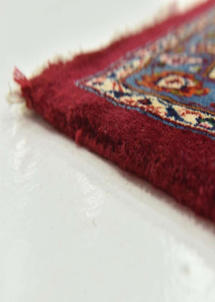 9' 7 x 13' 4 Hand Knotted Mashad Persian Wool Rug