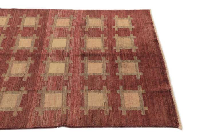 120cm x 185cm Handgeknüpft Modern Dreifarbig Teppich