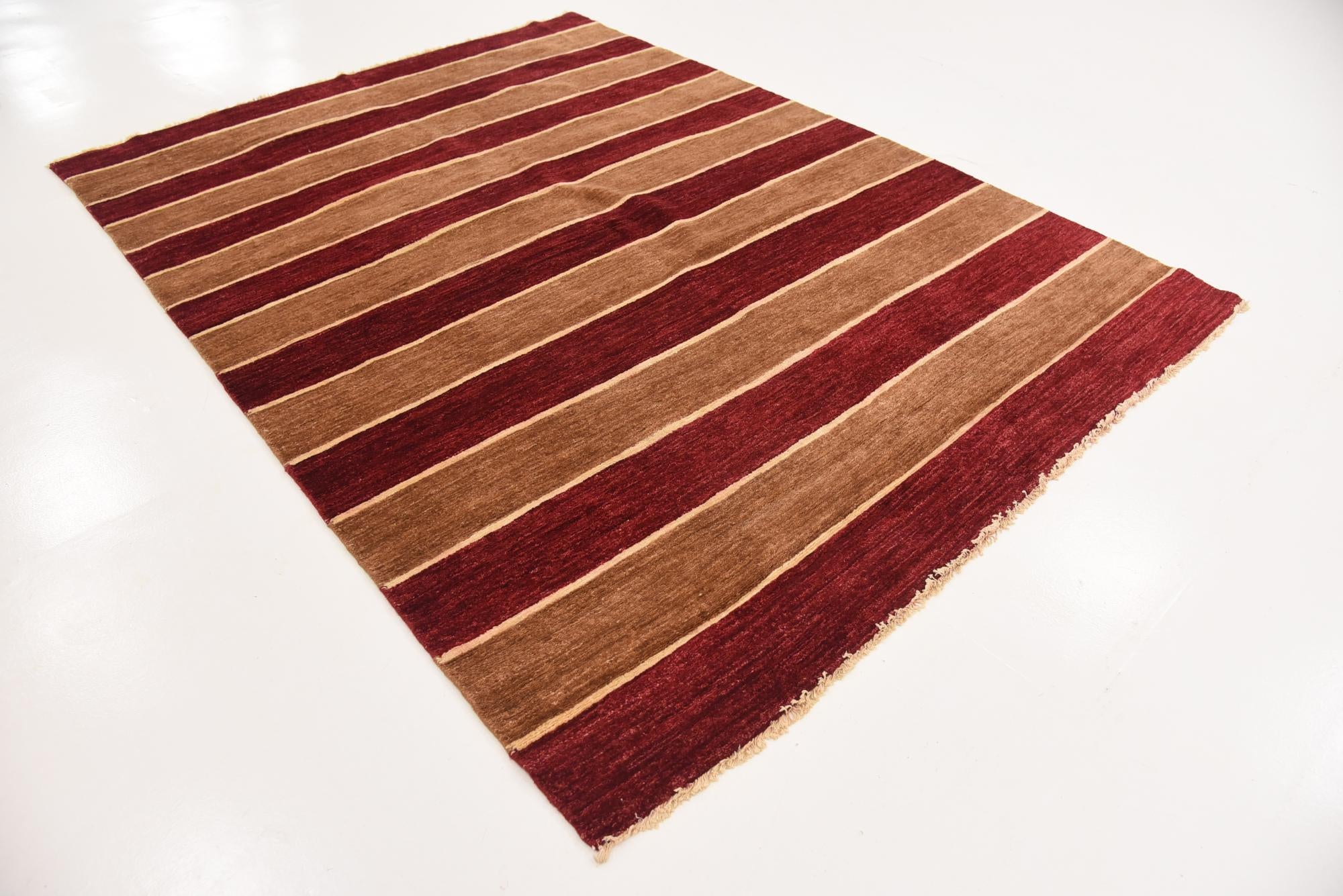 5' 8 x 7' 9 Hand Knotted Modern Ziegler Oriental Rug