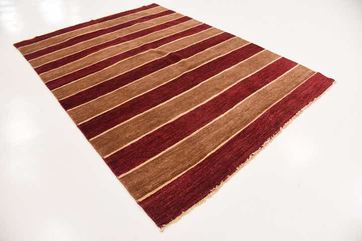 5' 8 x 7' 9 Hand Knotted Modern Ziegler Oriental Rug
