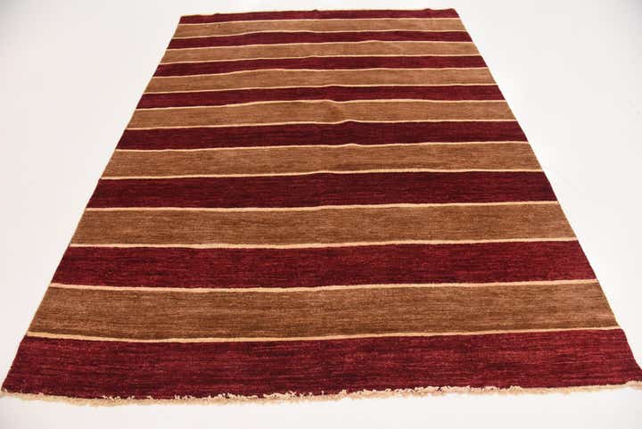 5' 8 x 7' 9 Hand Knotted Modern Ziegler Oriental Rug