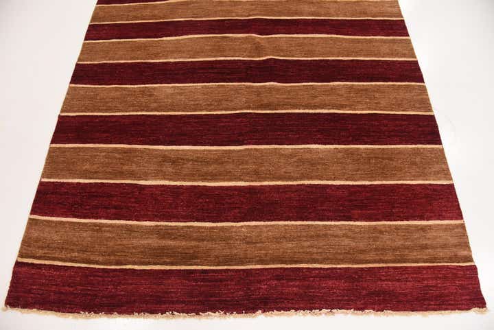 5' 8 x 7' 9 Hand Knotted Modern Ziegler Oriental Rug