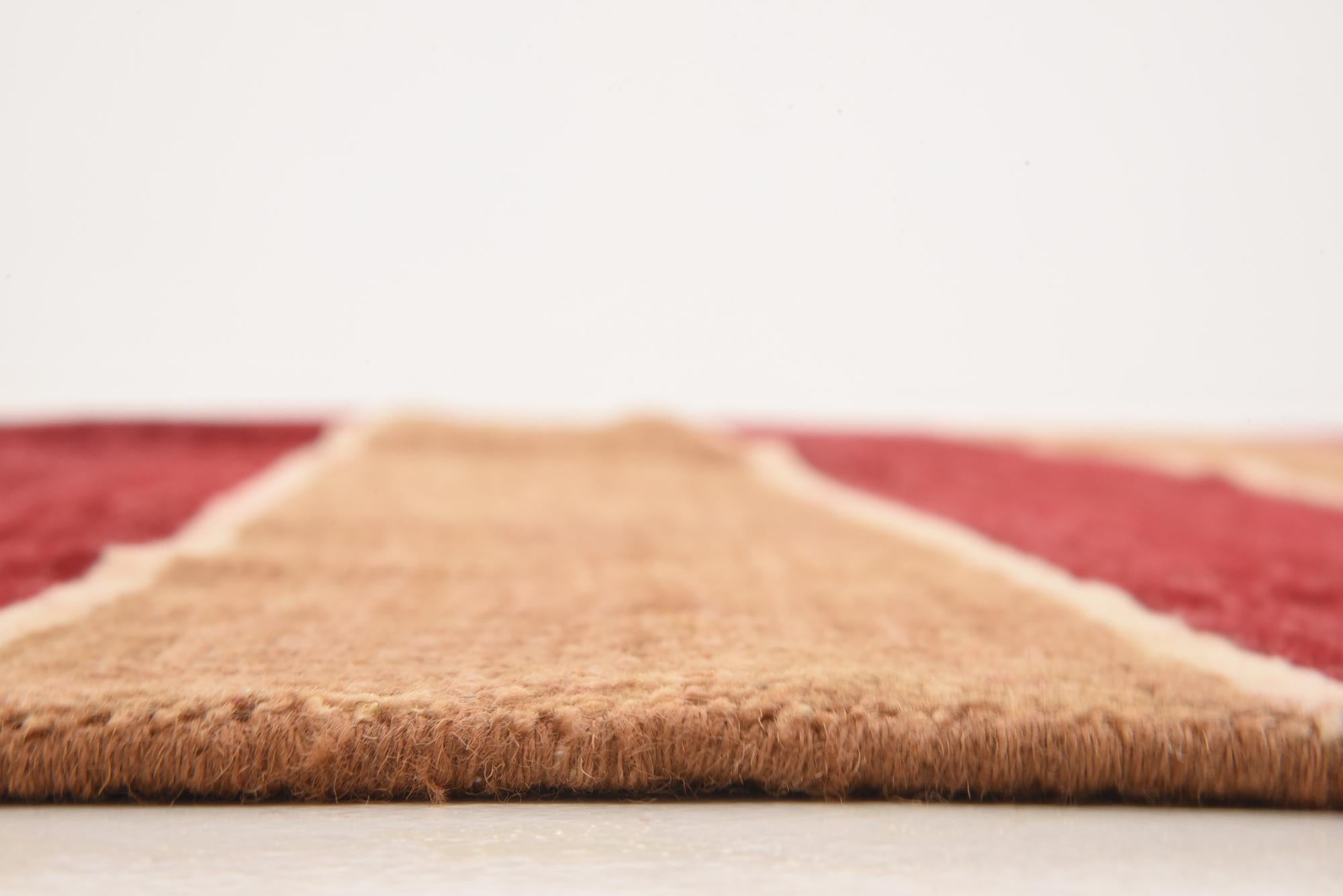 5' 8 x 7' 9 Hand Knotted Modern Ziegler Oriental Rug