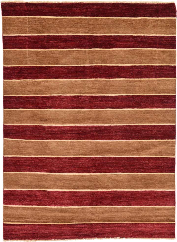 5' 8 x 7' 9 Hand Knotted Modern Ziegler Oriental Rug