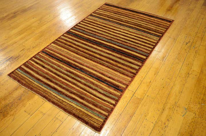 3' 9 x 6' 3 Hand Knotted Modern Ziegler Oriental Rug