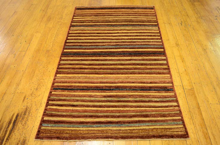 Detail image of 3' 9 x 6' 3 Hand Knotted Modern Ziegler Oriental Rug