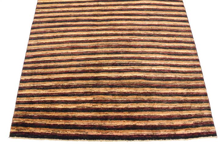 4' 9 x 6' 9 Hand Knotted Modern Ziegler Rug
