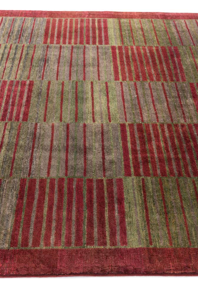 6' 8 x 9' 10 Hand Knotted Modern Ziegler Rug