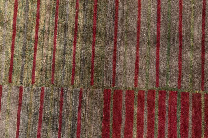 6' 8 x 9' 10 Hand Knotted Modern Ziegler Rug