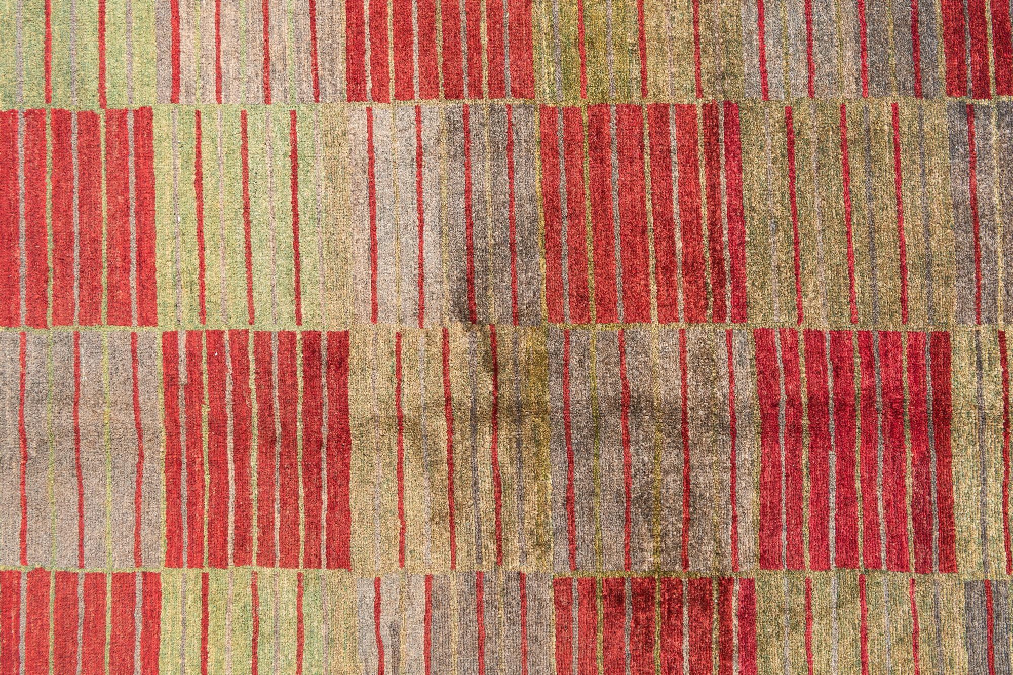 5' 10 x 7' 4 Hand Knotted Modern Ziegler Rug