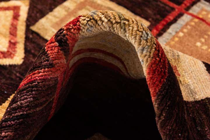 5' 1 x 7' 3 Hand Knotted Modern Ziegler Wool Rug