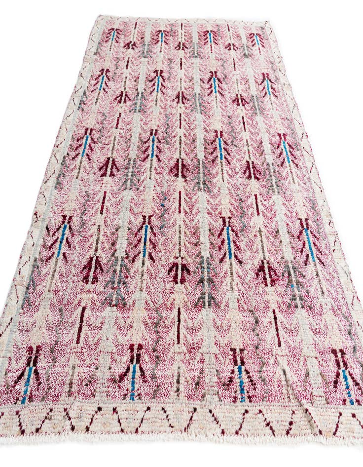 Detail image of 5' 7 x 8'  Hand Knotted Modern Ziegler Wool Rug