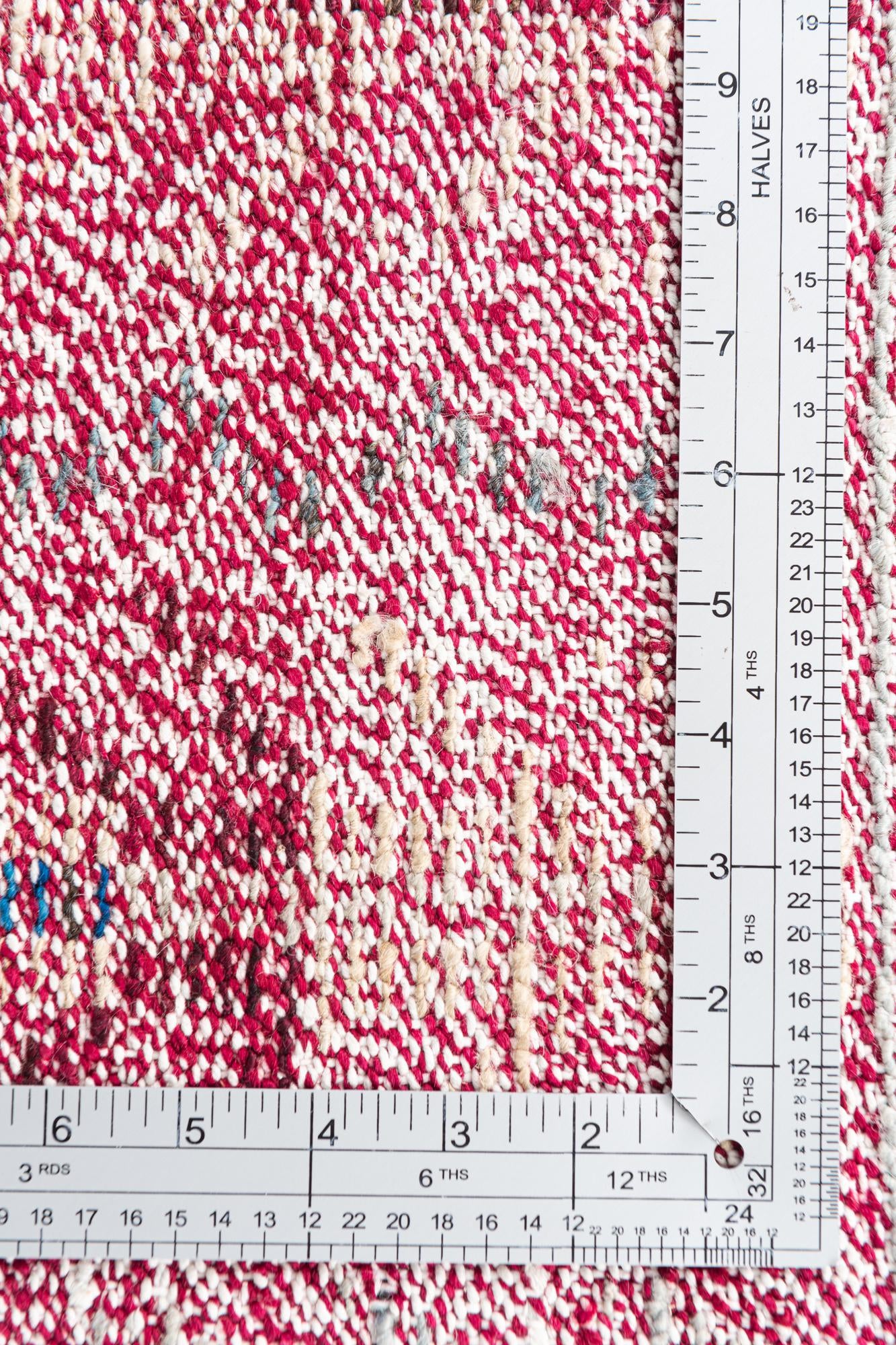 5' 7 x 8' Hand Knotted Modern Ziegler Wool Rug
