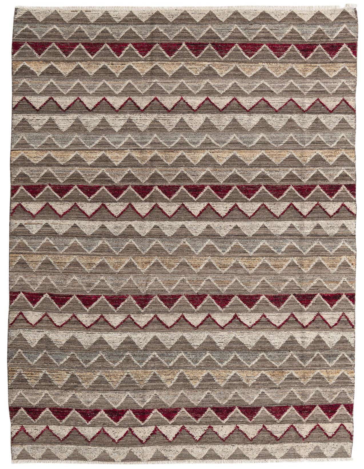6' 6 x 10' 3 Hand Knotted Modern Ziegler Wool Rug