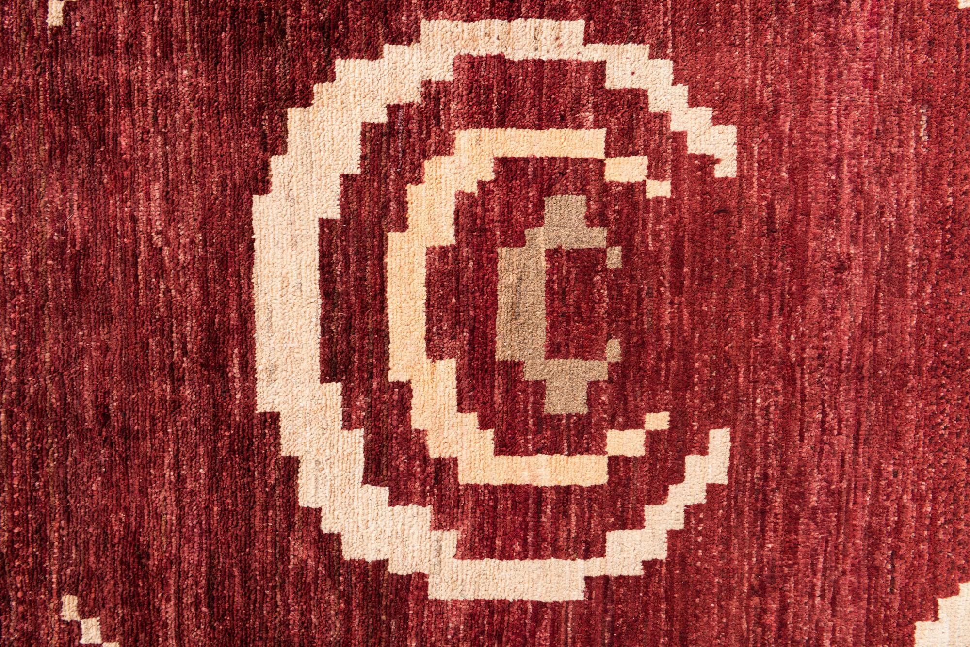 6' 5 x 8' 3 Hand Knotted Modern Ziegler Rug