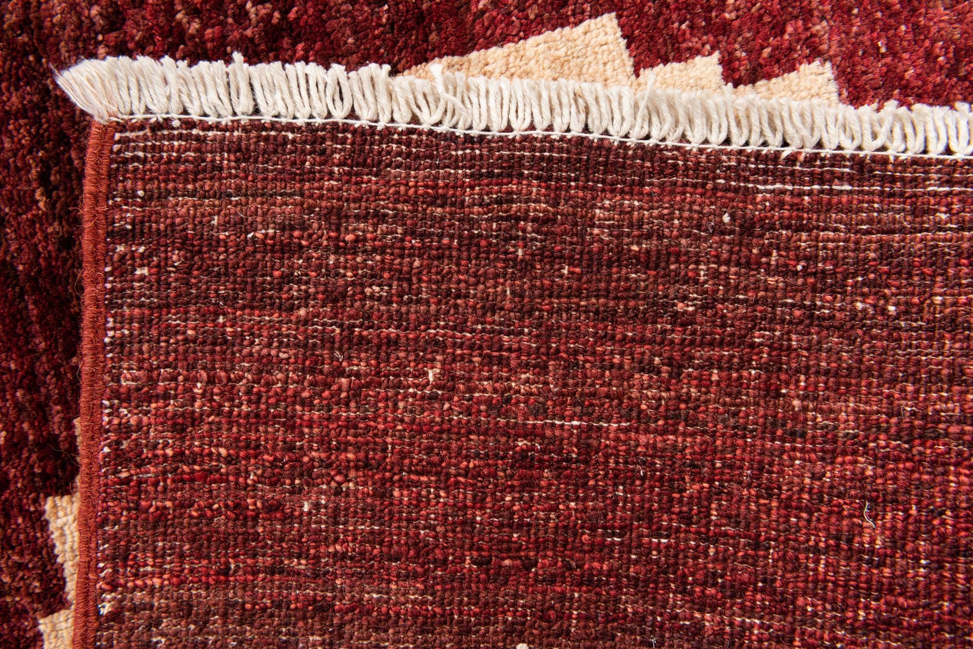 6' 5 x 8' 3 Hand Knotted Modern Ziegler Rug