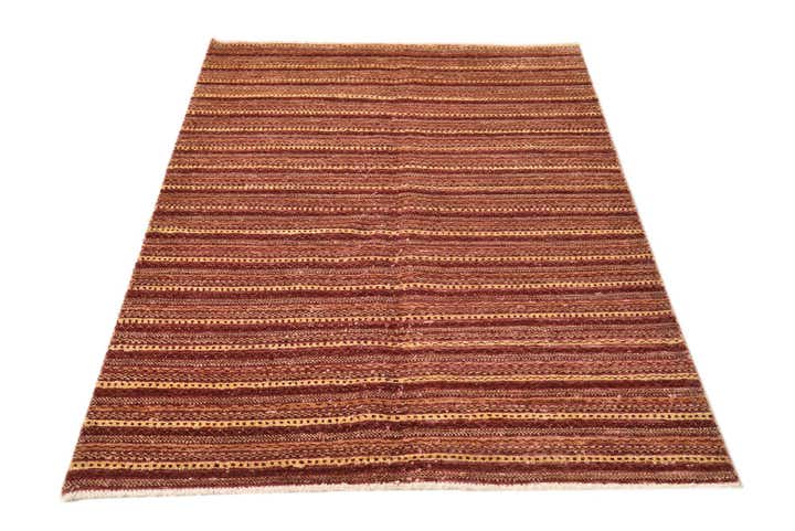 4' x 6' Hand Knotted Modern Ziegler Rug