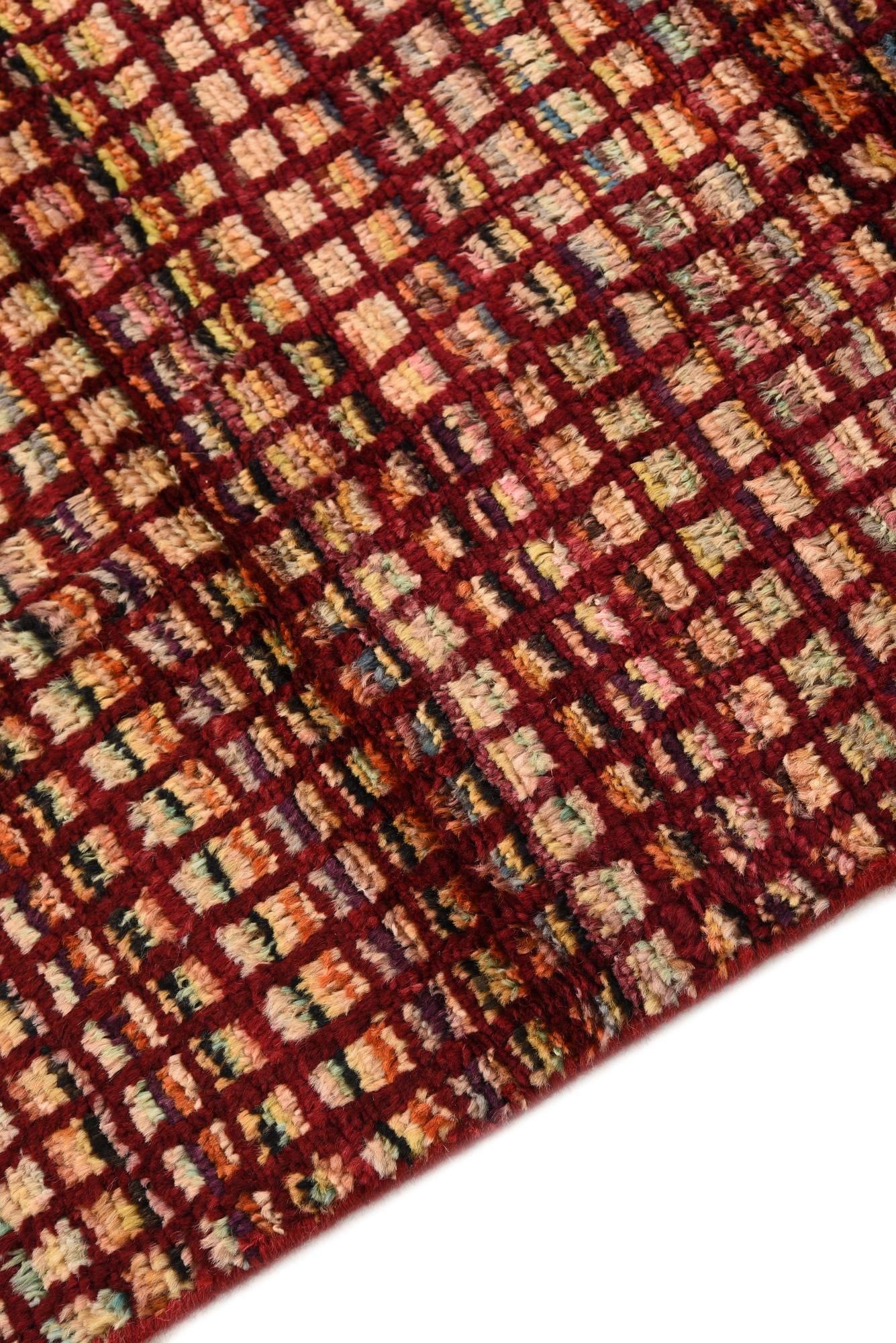 2' 9 x 4' Hand Knotted Modern Ziegler Rug