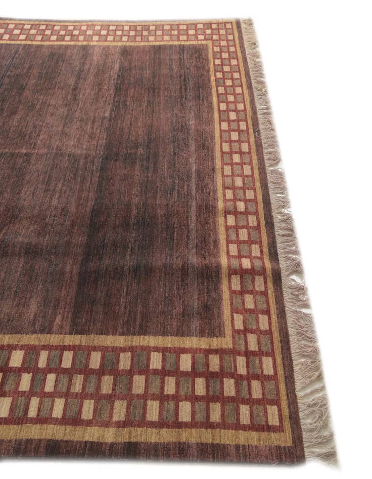 Detail image of 8' x 11' 4  Hand Knotted Modern Ziegler Rug