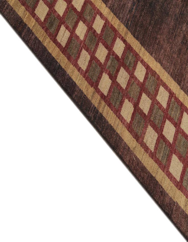 Detail image of 8' x 11' 4  Hand Knotted Modern Ziegler Rug