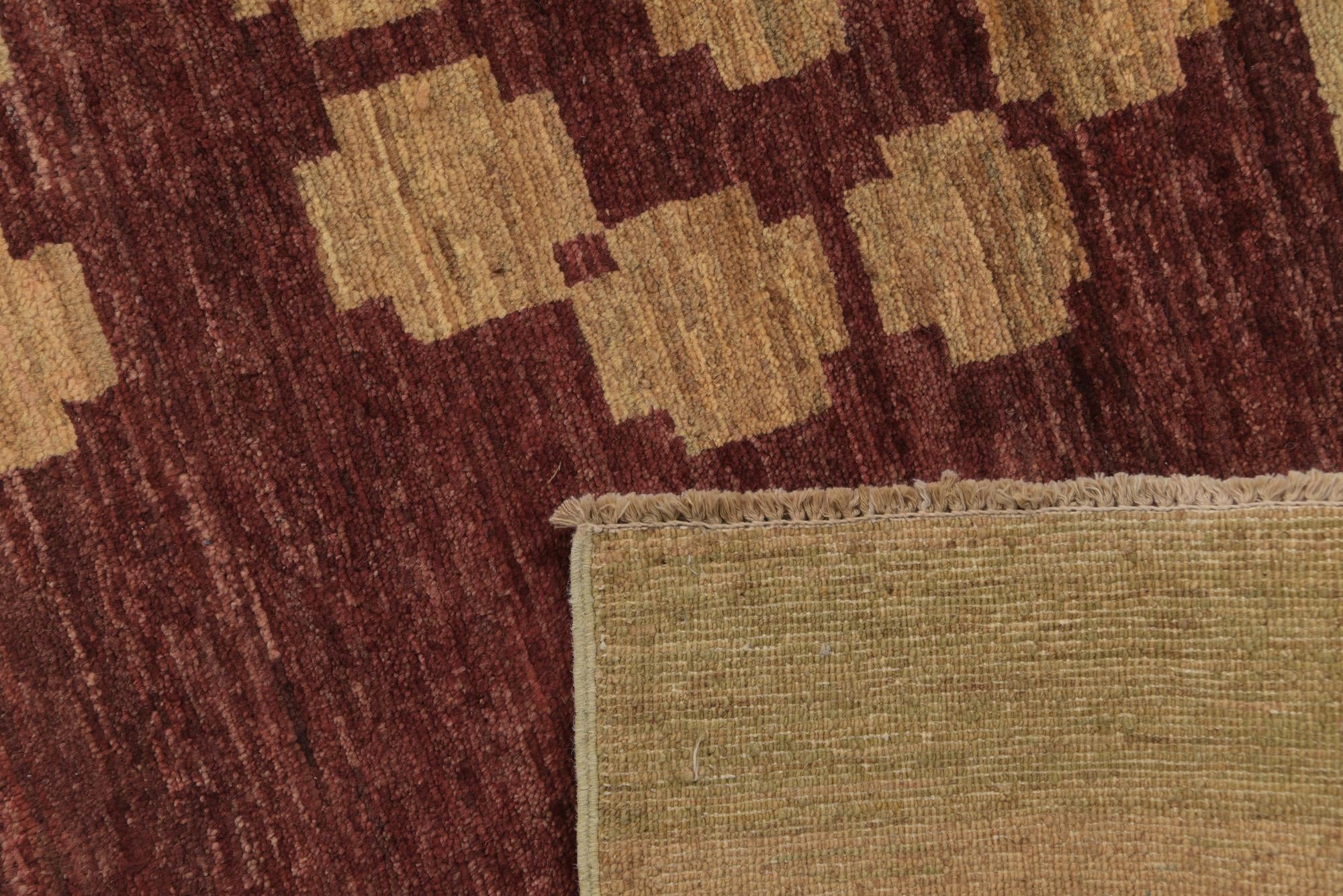 165cm x 240cm Hand Knotted Modern Ziegler Rug