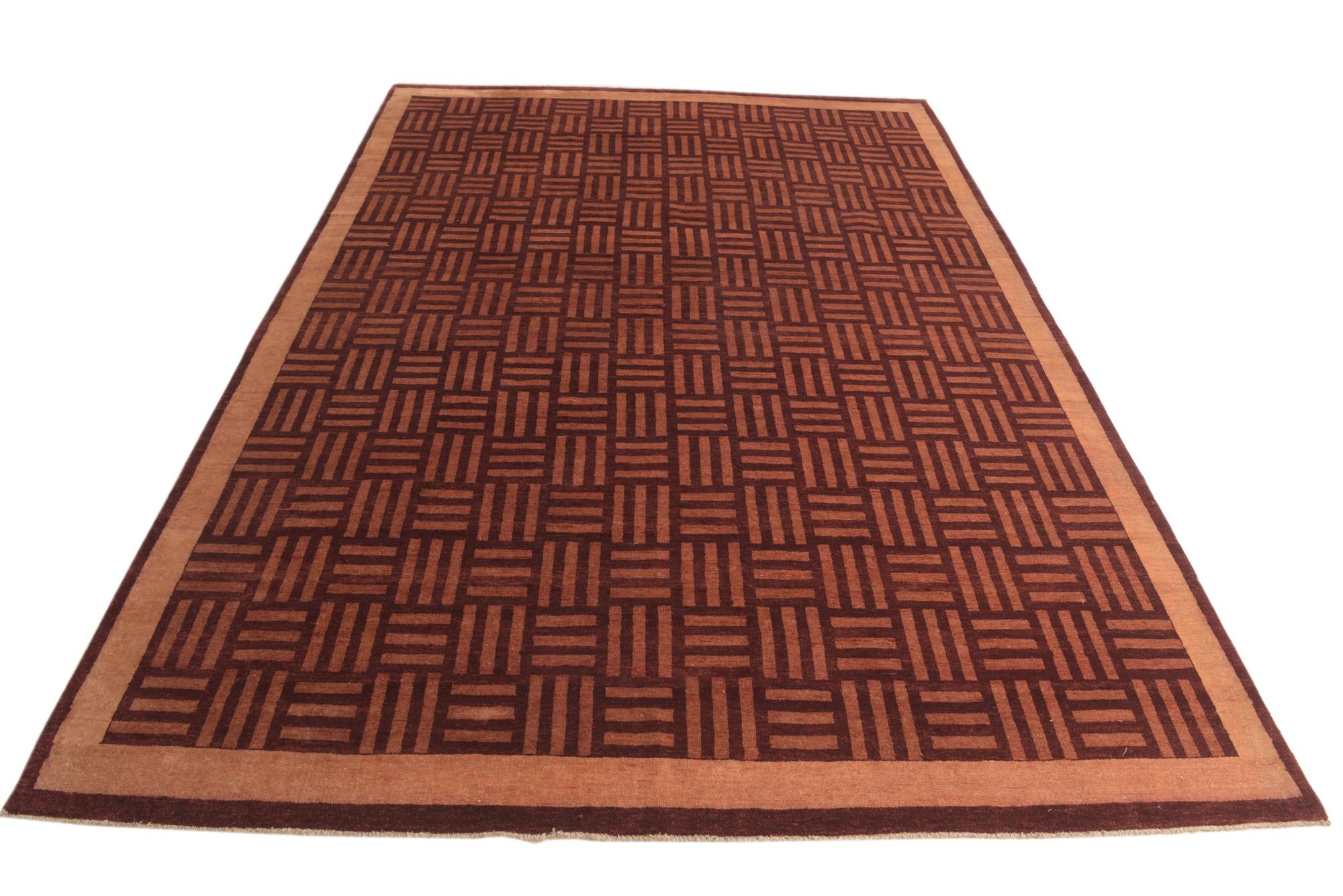 8' 3 x 11' 8 Hand Knotted Modern Ziegler Rug