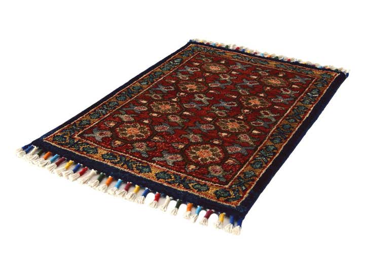 1' 5 x 2' Hand Knotted Modern Ziegler Rug