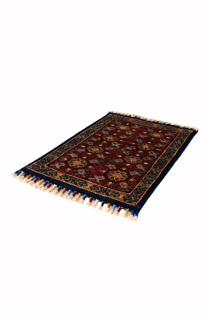1' 5 x 2' Hand Knotted Modern Ziegler Rug