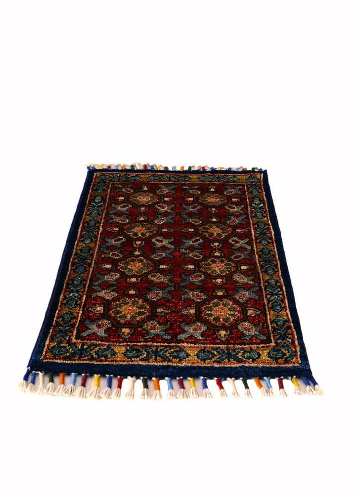 1' 5 x 2' Hand Knotted Modern Ziegler Rug