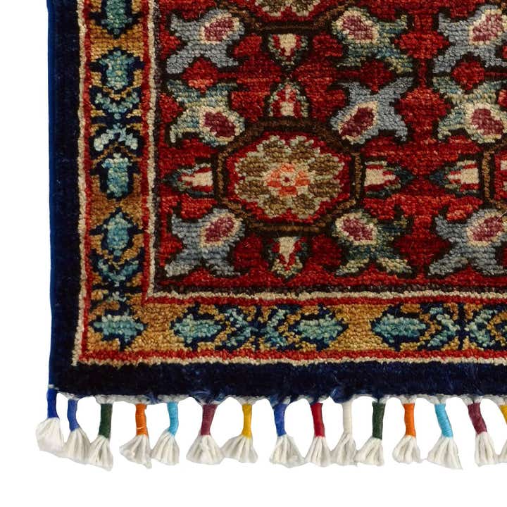 1' 5 x 2' Hand Knotted Modern Ziegler Rug