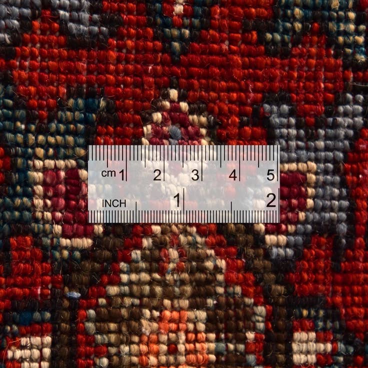 Detail image of 1' 5 x 2' Hand Knotted Modern Ziegler Rug