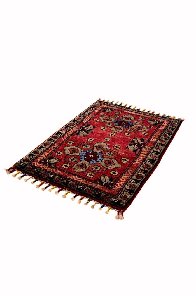 1' 6 x 2' 1 Hand Knotted Modern Ziegler Rug