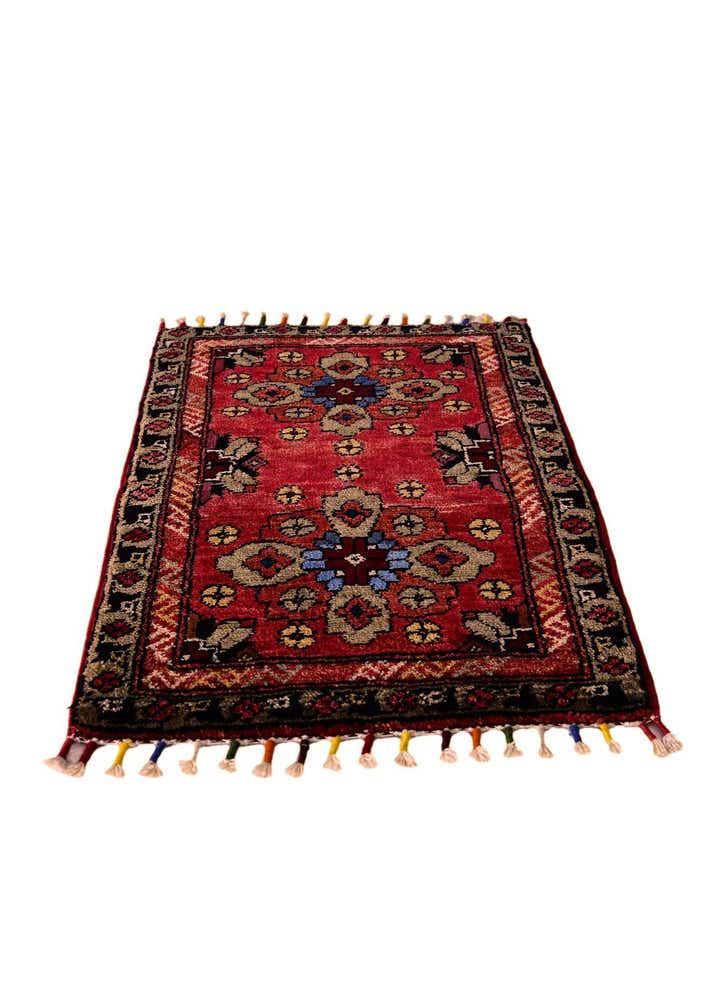 1' 6 x 2' 1 Hand Knotted Modern Ziegler Rug